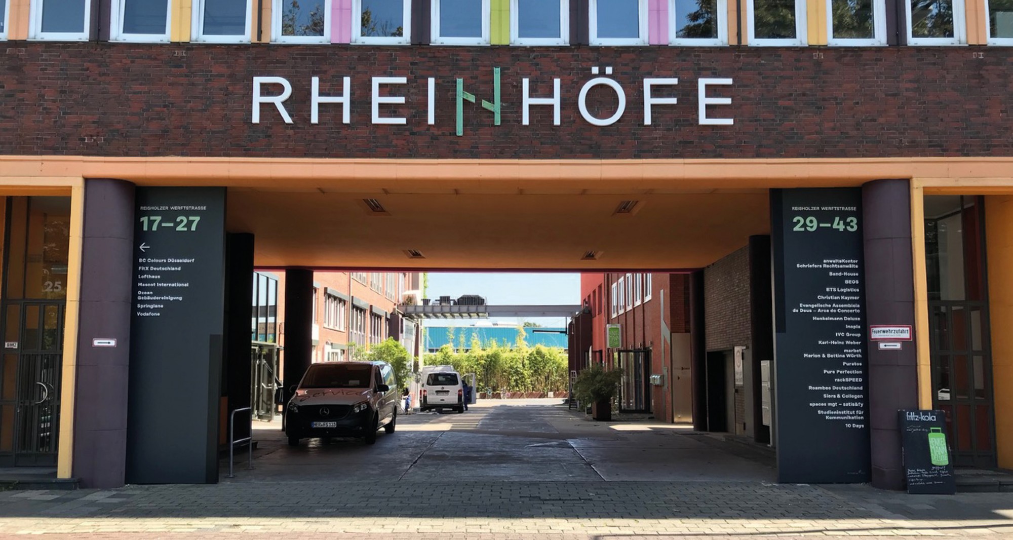 Rheinhöfe Wayfinding